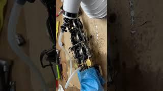 Aster Chapelon 4 cylinder compound | Rebuilt | First Test with Steam-Dog #gauge1 #livesteam