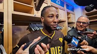 Jurickson Profar on robbing Mookie Betts, Dodgers fans and Padres big message in game 2