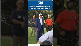 #Shorts | "Iran has got a lot of troubles..": Donald Trump On US Striking Iran | Israel | Khamenei