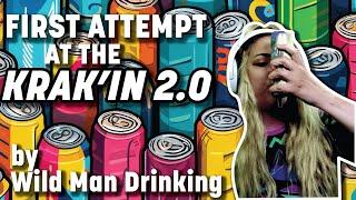 Testing out the Krak'in from Wild Man Drinking Company! #twitch #fyp #beer #shotgun