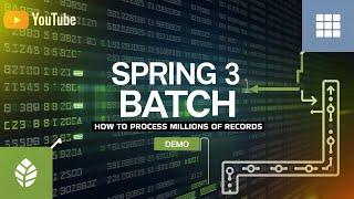 Spring Batch - Process Millions of records