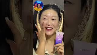 تغییرات باور نکردنی بعد از میکاپ کره ای #میکاپ_صورت#تغییر#korean_makeup