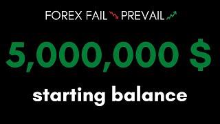 5,000,000 dollars to start. Forex Profits.