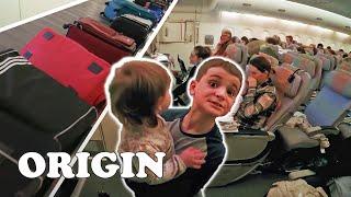 Taking A Long Haul Flight With UK's Biggest Family! | The Radford Family | Origin