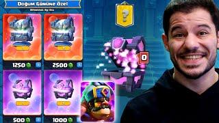 9. YIL KUTLAMASI SANDIKLARINI ALDIM - AVCI EVRİMİ DENEDİM!! - Clash Royale