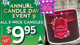 Bath & Body Works **CANDLE DAY 2024** DEC. 6 to 8!