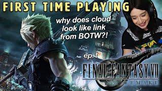 First time playing Final Fantasy VII ps5 Remake