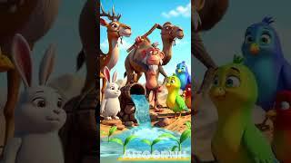 Manky water Bandar Pani #story #hindi #ai #cartoon #animation #shortsfeed #trending #youtubeshorts