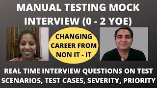 Software Testing Interview | Test Case Interview Questions