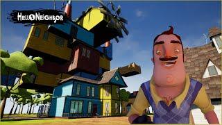 Привет Сосед!!!СТЕПАНЫЧЬ стал перевёртышам игра hello neighbor mod kit мод  ( Act3remake )