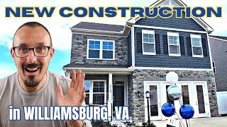 NEW HOME MODEL TOUR in WILLIAMSBURG, VA!!! Tour the Stunning Lennar Model Home in Stonehouse!