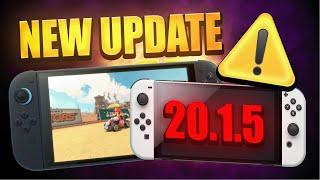 ️ DO NOT Update to Switch Firmware 20.1.5 – Atmosphere Broken & Exploits at Risk!