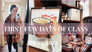 MY FIRST FEW DAYS OF CLASSES | Spring Semester *Junior Year* | Clemson University