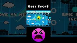Best Drop of All Time in Geometry Dash  #geometrydash #trending #robtop #feedshorts #fyp