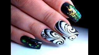 Дизайн Ногтей Абстракция | Маникюр 2017 | Nail Art Designs