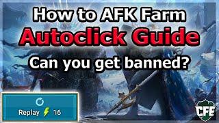 RAID Shadow Legends | How to AFK (Autoclick) Farm | Will you get banned?