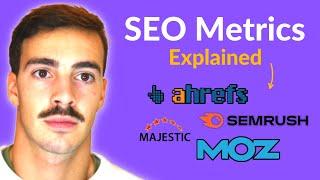 SEO Domain Metrics - Ahrefs, Moz, Majestic | DA, PA, DR, UR, TF, CF