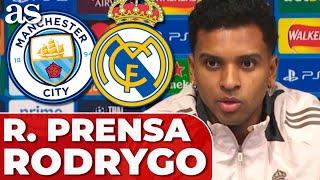 RODRYGO GOES, RUEDA DE PRENSA COMPLETA del MANCHESTER CITY vs. REAL MADRID | Previa CHAMPIONS LEAGUE