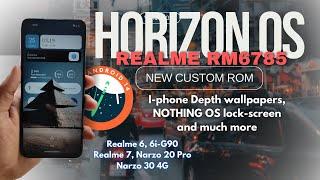 Horizon OS for Realme 6, 6i, Realme 7, Narzo 20 Pro & Narzo 30 4G