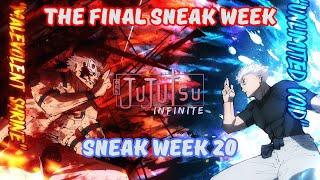 The Final Sneak Week of Jujutsu Infinite