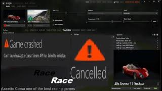 Fix Assetto Corsa Content Manager Race Cancelled Error