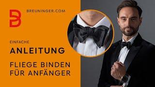 Fliege binden: In 6 Schritten zum perfekten Querbinder | [ANLEITUNG]