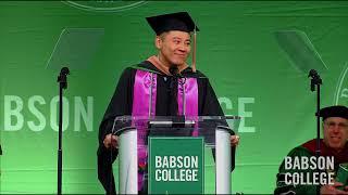 Zixu "Ha Ha" Ha MBA'24  2024 Babson College Graduate Student Speaker