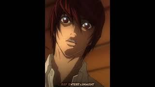 L's Opinion On Light Being Kira Now VS Then #deathnote #lightyagami #anime