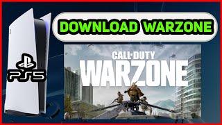 PS5 HOW TO DOWNLOAD WARZONE EASY NEW!