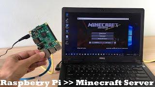 Turn Raspberry Pi into Minecraft server | NETVN