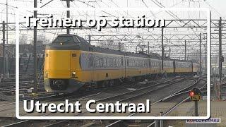 Treinen op station Utrecht Centraal