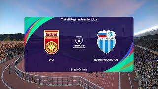 PES 2021 | Ufa vs Rotor Volgograd - Russia Premier League | 03/10/2020 | 1080p 60FPS