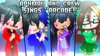 ""Aphmau and crew sings "Arcade"||Aphmau|||Gacha meme