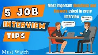 Job interview in English | Job interview Questions and Answers | Learn English󠁧󠁢󠁥󠁮󠁧󠁿