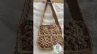 Crochet bag  Granny Square B16