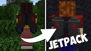 Minecraft: JETPACK! Обзор модов - Builders' Jetpack