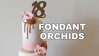 EASY FONDANT ORCHIDS