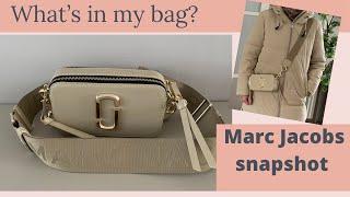 What's in my bag? Marc Jacobs snapshot