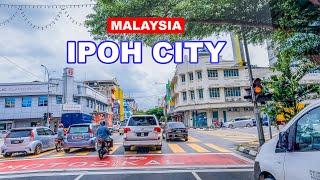 Driving In Malaysia 8k | Ipoh City Tour | Malaysia 4K 