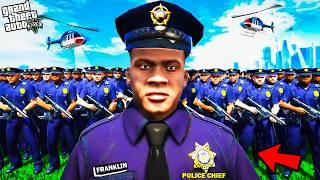 GTA 5: Franklin & Shinchan Joins THE HEAVY POLICE FORCE in Gta5...!( Gta5 mods )