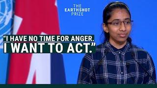 Vinisha Umashankar Delivers Powerful Speech at COP26 World Leaders Summit | @EarthshotPrize