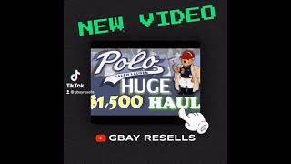 New Polo shopping Video to Resell on EBay. #shorts