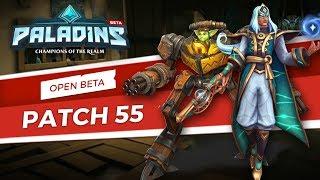 Paladins - Open Beta 55 Patch Overview