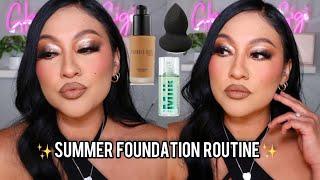 SUMMER MAKEUP ROUTINE | SWEAT PROOF | GLAM BY GIGI