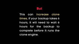 Can I request a backup to be taken before my clone? | Cloning FAQ
