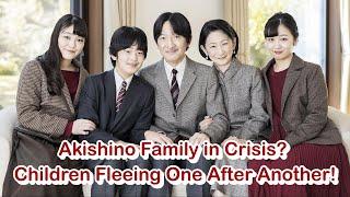 Akishino Family in Crisis? Children Fleeing One After Another!