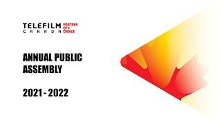 Telefilm Canada: Annual Public Assembly 2022