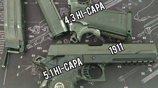 Airsoft 1911 & Hi-Capa Slide Compatability and Swapping Part 2