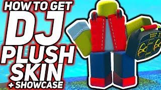 HOW TO GET DJ PLUSH SKIN CODE + SHOWCASE - Tower Defense Simulator