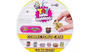 Zuru 5 Surprise Toy Mini Brands Series 3 Collector's Case Exclusives Unboxing Review